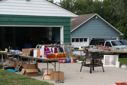 Side hustle at garage sale turned to small business