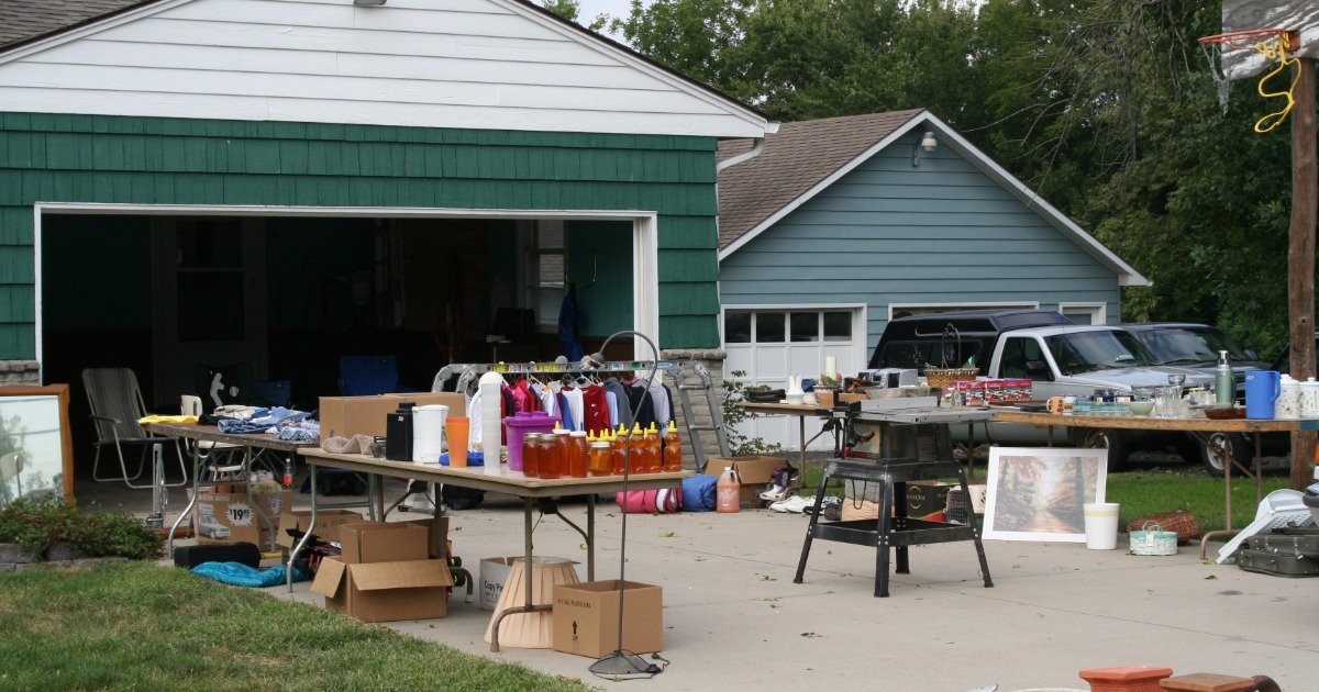 Side hustle at garage sale turned to small business